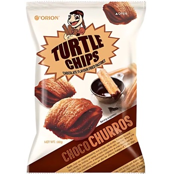 ORION - Turtle Chips Choco Churros 80g